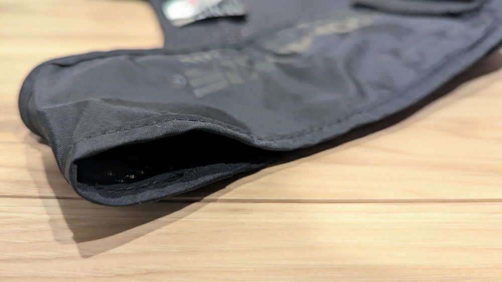 コミネ電熱ベスト:薄くてもきちんと発熱します。