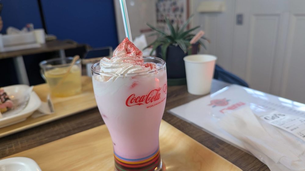 Go's☆ 〜バイクガイ ゴーズ〜にて。甘いジュースが体にしみました…！